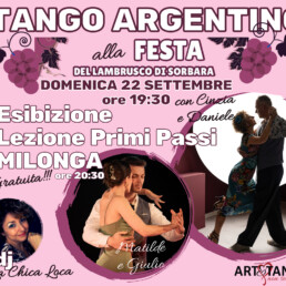 La Milonga alla festa del lambrusco di sorbara