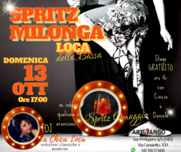 Milonga Spritz 13 Ottobre