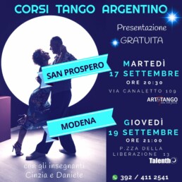 Tango corso Principianti